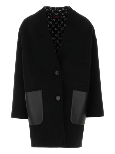 Gucci reversible panelled coat - Black - zdjęcie produktu nr 1