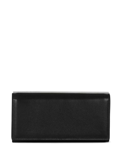 Giuseppe Zanotti continental foldover wallet - Black - zdjęcie produktu nr 1