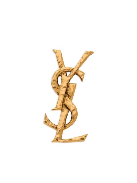 Saint Laurent Cassandre earring - Gold - zdjęcie produktu nr 2