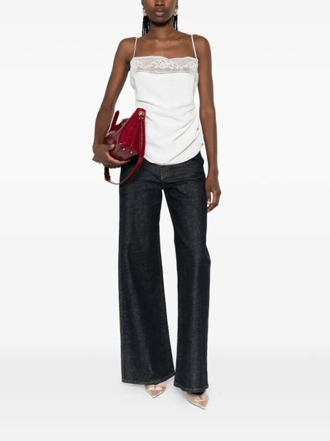 Magda Butrym lace ruched top - Neutrals - zdjęcie produktu nr 2