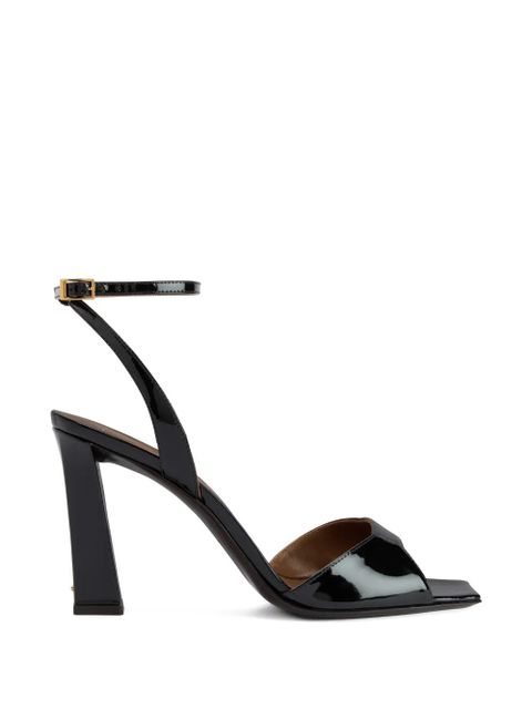 Giuseppe Zanotti Venice square-toe sandals - Black - zdjęcie produktu nr 1