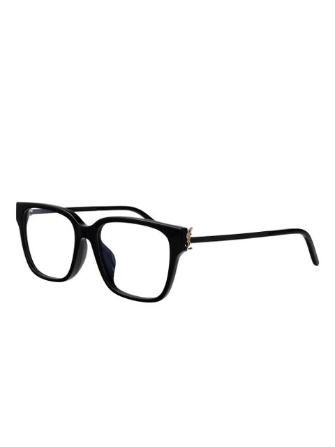 Saint Laurent Eyewear square-frame glasses - Black