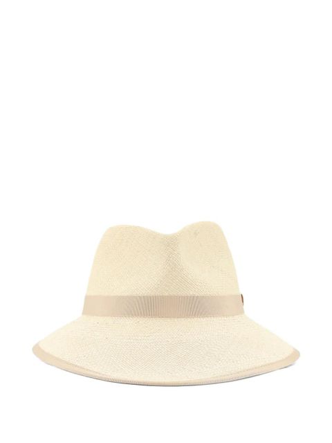 Max Mara ribbon-trim hat - Neutrals - zdjęcie produktu nr 1