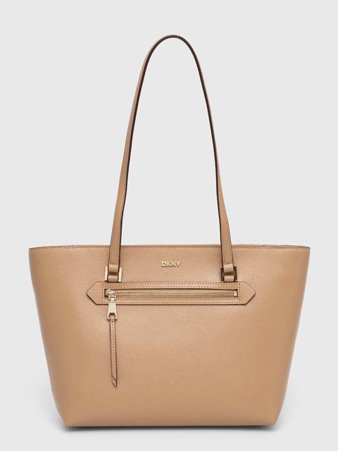 Dkny torebka skórzana - zdjęcie produktu nr 1