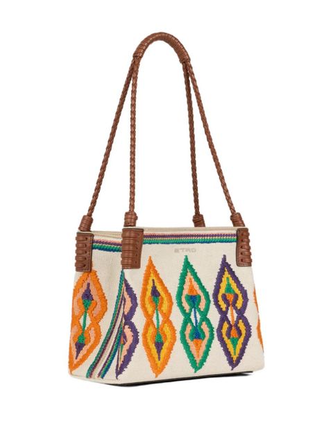 ETRO small Libra tote bag - Neutrals