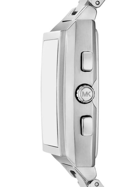 Michael Kors Rhys square 3 Sub-Dials 40mm watch - Silver