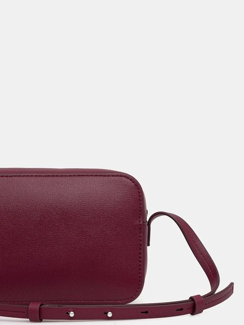 Calvin Klein torebka kolor bordowy LV04F3276G