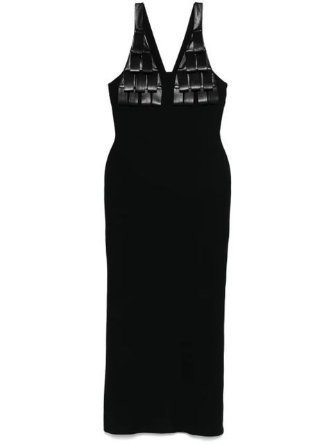 Nanushka Gildah maxi dress - Black - zdjęcie produktu nr 1