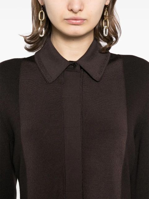 TOM FORD knitted dress - Brown