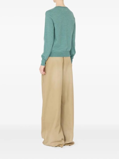 Maison Margiela wool jumper - Green