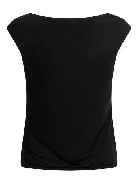 Max Mara boat-neck silk top - Black - zdjęcie produktu nr 2