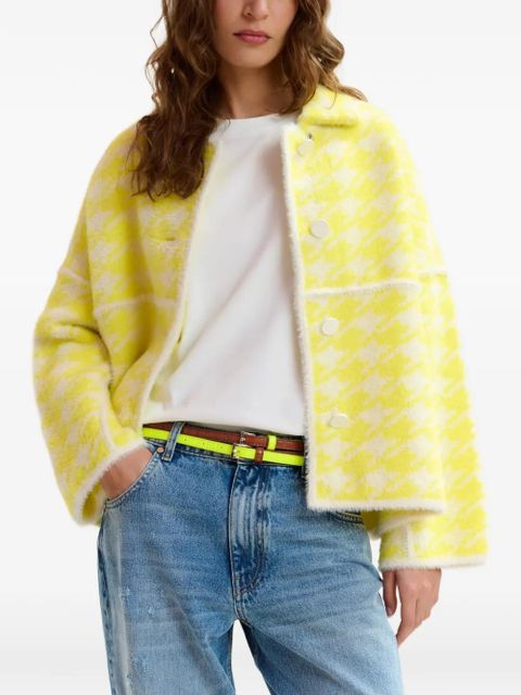 Essentiel Antwerp patterned cardigan - Yellow - zdjęcie produktu nr 2