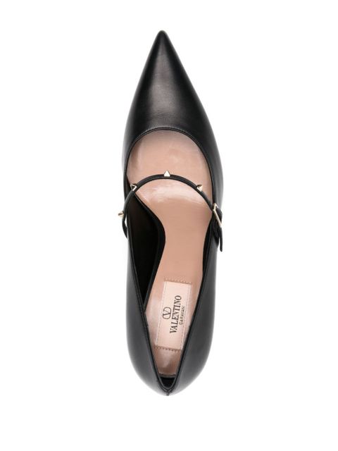 Valentino Garavani 80mm Rockstud-embellished pumps - Black - zdjęcie produktu nr 2
