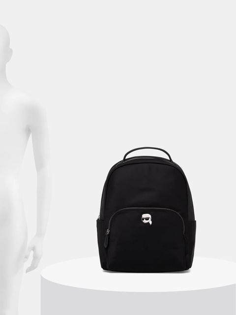 Karl Lagerfeld plecak kolor czarny duży gładki A1W30126