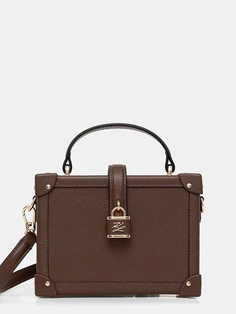 Karl Lagerfeld torebka skórzana K/AUTOGRAPH - zdjęcie produktu nr 1