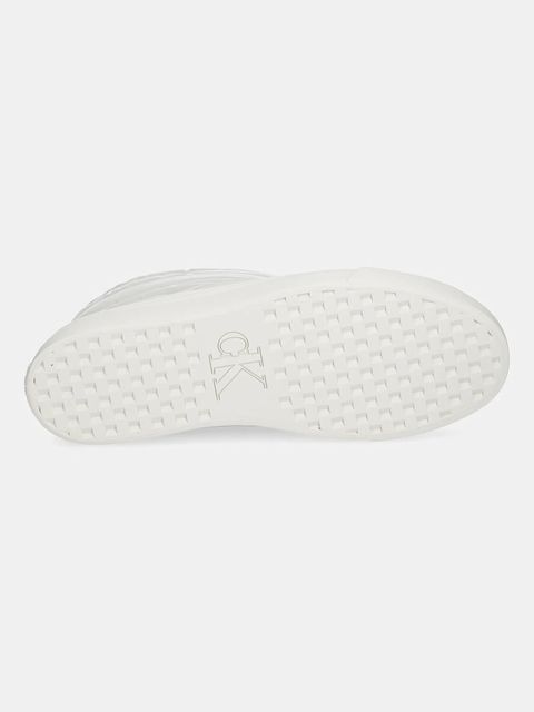 Calvin Klein śniegowce VULC FLATF SNOWBOOT NYLON kolor biały YW0YW01977