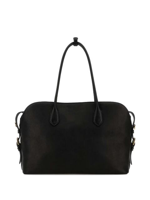 Prada large leather tote bag - Black - zdjęcie produktu nr 2