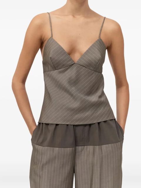 St. Agni pinstripe cami top - Grey - zdjęcie produktu nr 2