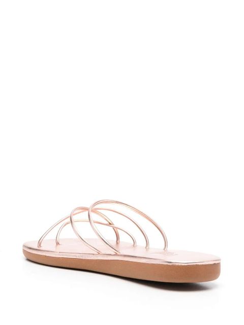 Ancient Greek Sandals Pu slip-on leather sandals - Pink