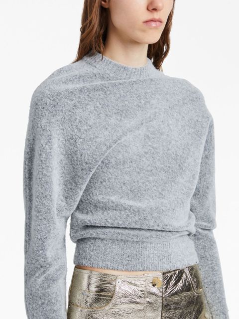 Proenza Schouler Metallic leather trousers - Gold