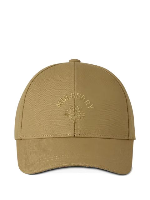 Mulberry logo-embroidery baseball cap - Neutrals - zdjęcie produktu nr 1