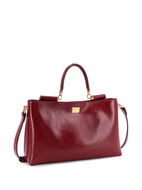 Dolce & Gabbana Vittoria leather shoulder bag - Red