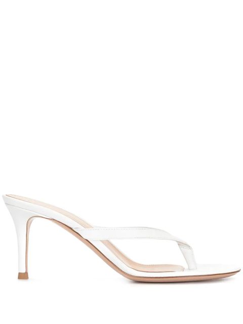 Gianvito Rossi 70mm Calypso thong sandals - White - zdjęcie produktu nr 1