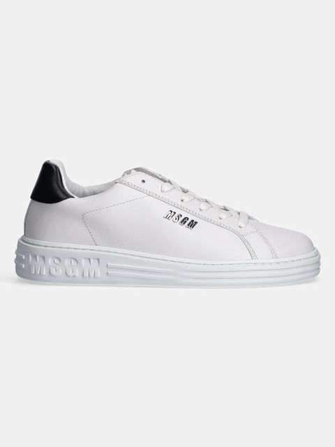 MSGM sneakersy skórzane - zdjęcie produktu nr 1