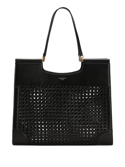 Dolce & Gabbana logo-stamp tote bag - Black - zdjęcie produktu nr 1