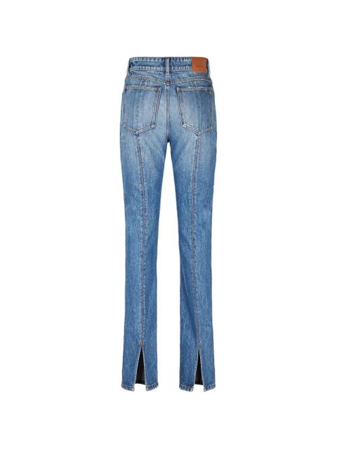 Sportmax split-back denim jeans - Blue - zdjęcie produktu nr 2