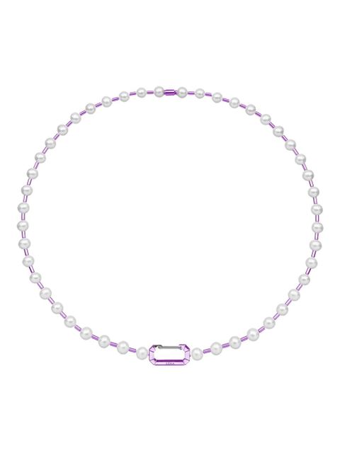 EÉRA 18K white gold Vita pearl necklace - Purple - zdjęcie produktu nr 1