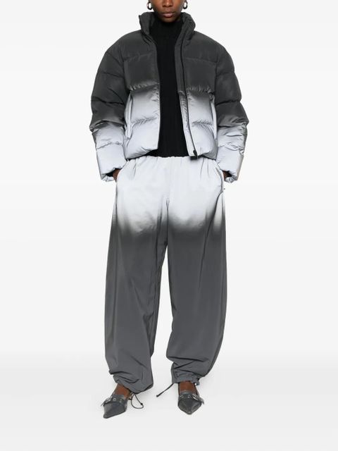 Alexander Wang reflective puffer jacket - Silver