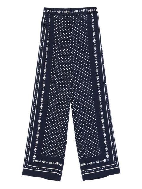 Maje polka-dot trousers - Blue - zdjęcie produktu nr 1