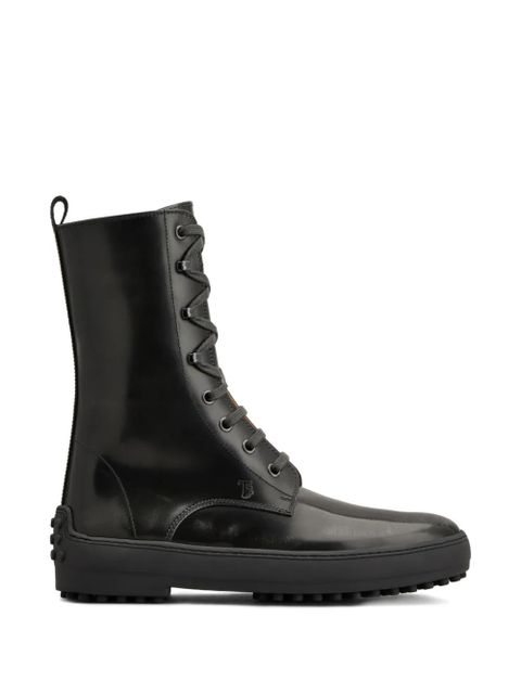 Tod's leather boots - Black - zdjęcie produktu nr 1