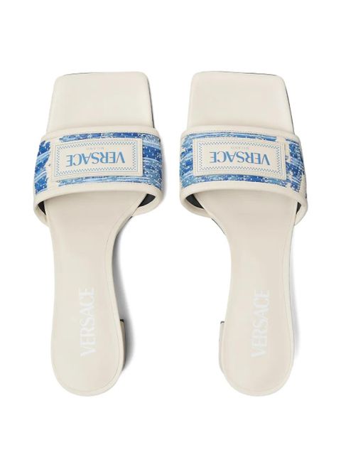 Versace Theia mules - White