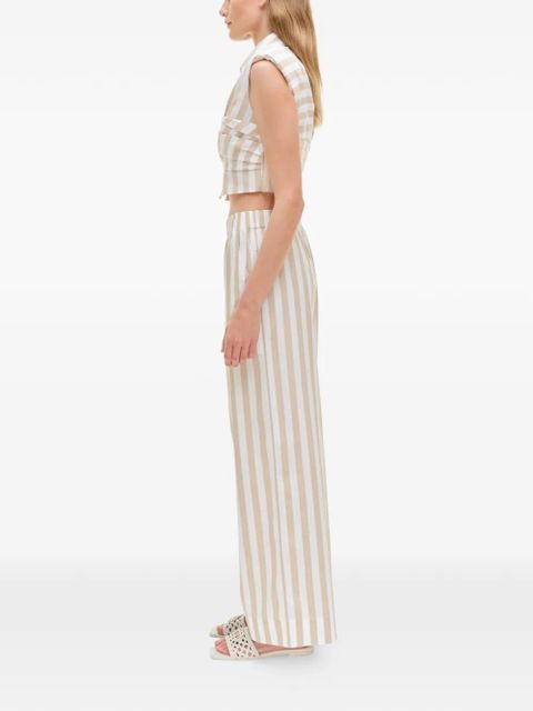 Simkhai Emie striped blouse - Neutrals