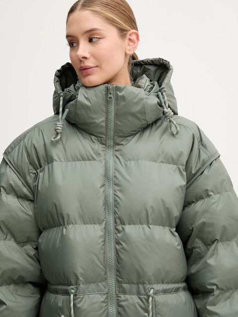 adidas by Stella McCartney kurtka kolor zielony zimowa KA7427