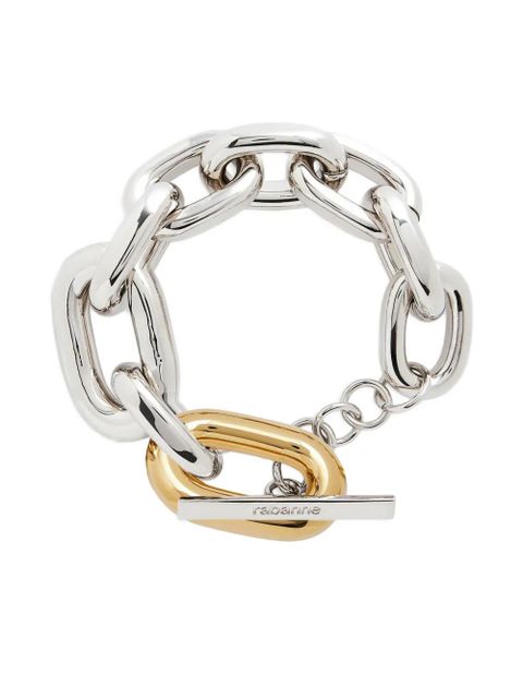 Rabanne chain-link oval-link bracelet - Silver - zdjęcie produktu nr 2