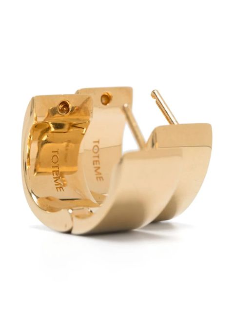 TOTEME Signature hoops - Gold
