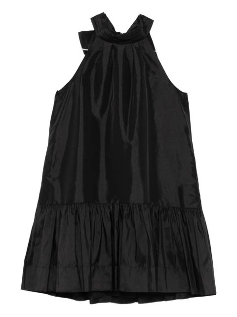 Simkhai tie-fastening mini dress - Black