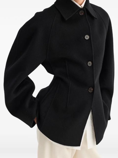 Róhe button jacket - Black