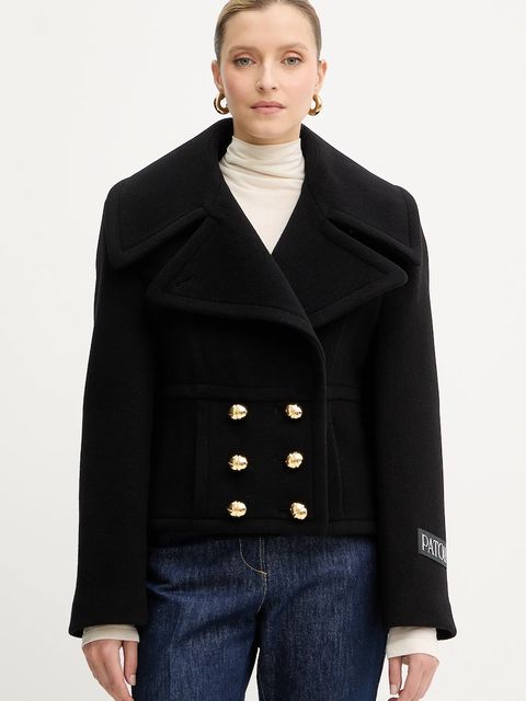 Patou płaszcz z dodatkiem wełny - zdjęcie produktu nr 1