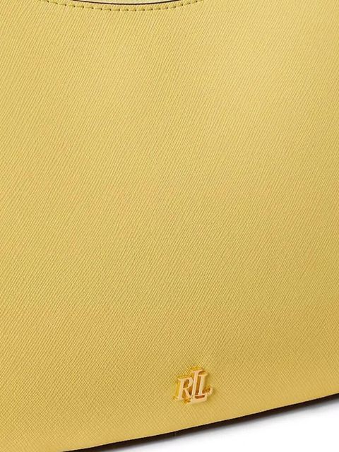 Lauren Ralph Lauren medium Danni logo-detail shoulder bag - Yellow