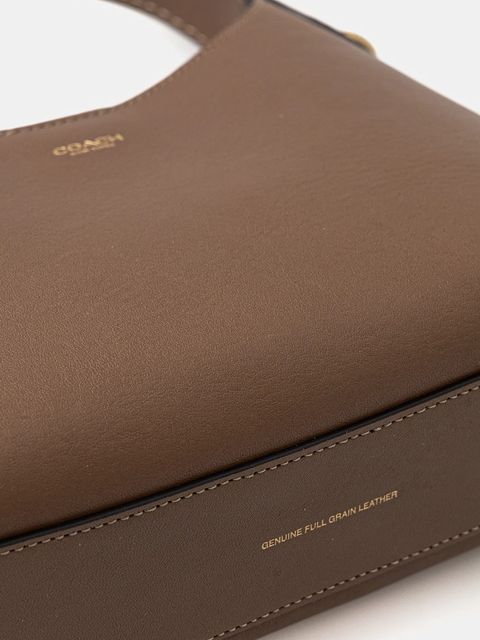 Coach torebka skórzana Brooklyn 23 kolor brązowy CW614