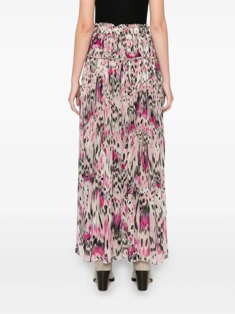 ISABEL MARANT Rolande maxi skirt - Pink