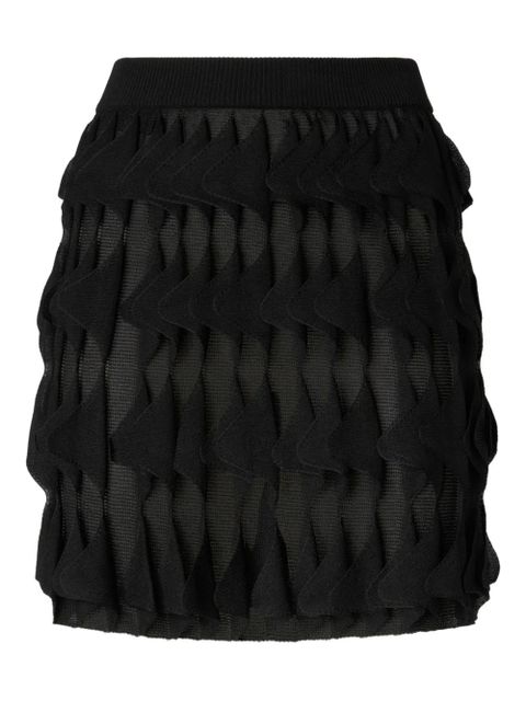 Missoni geometric-pattern mini skirt - Black - zdjęcie produktu nr 1