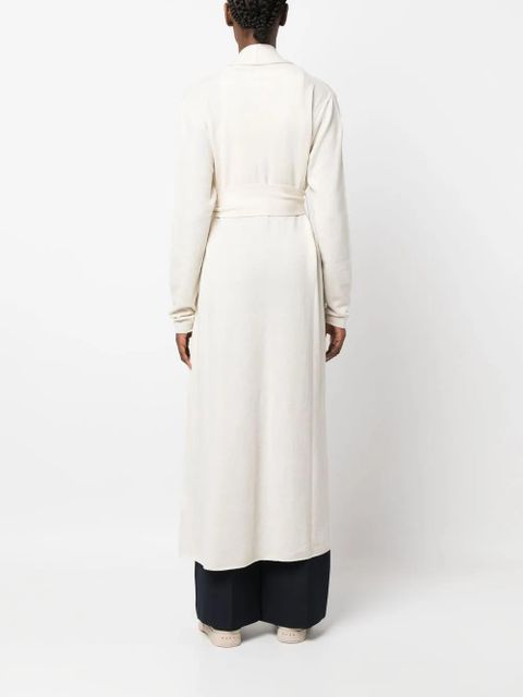 Jil Sander long cashmere cardigan - Neutrals