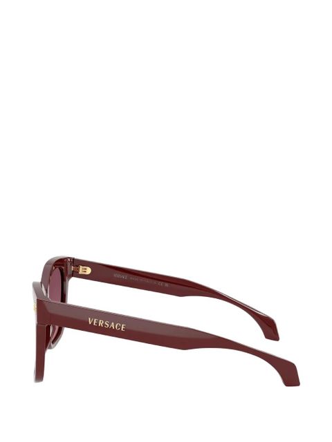 Versace Eyewear geometric-frame sunglasses - Red