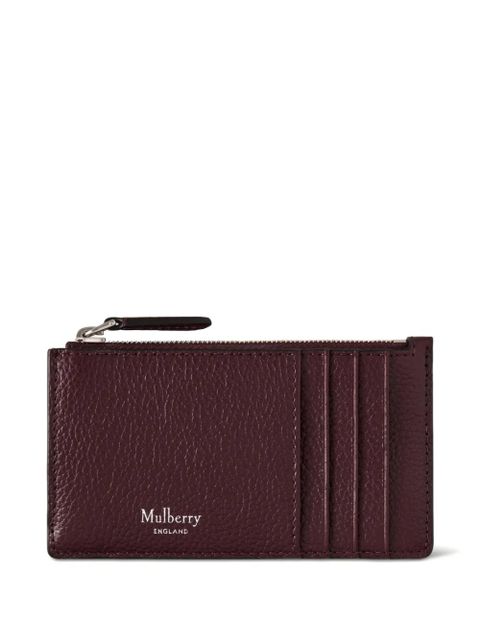 Mulberry zip-pocket card holder - Purple - zdjęcie produktu nr 1