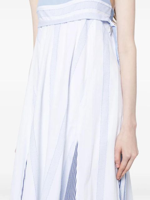 Simkhai Dixie mutli-stripe maxi dress - Blue